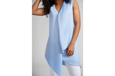 Jamie Sleeveless Draped Tunic