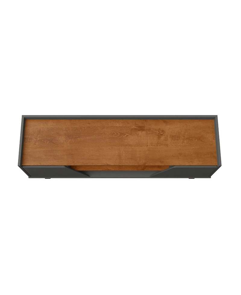 Manhattan Comfort Marcus 53.14" 4-Shelf Tv Stand Fits TVs up to 55"
