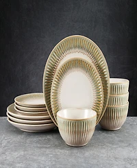 Pfaltzgraff Hensley 12-Pc Dinnerware Set, Service for 4