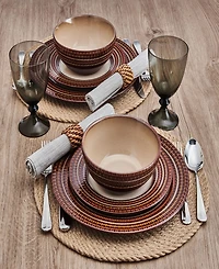 Pfaltzgraff Skylar 12-Pc Dinnerware Set, Service for 4