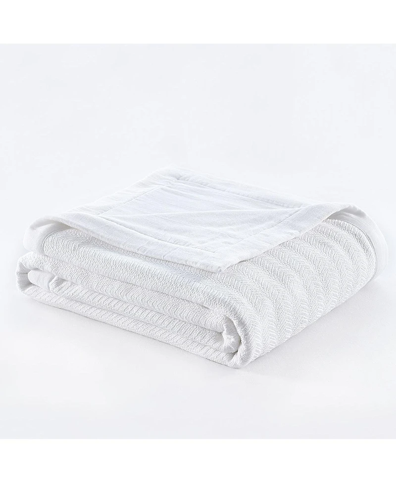 100% Cotton 2-Ply Sheet Blanket/Throw, 50" x 70"