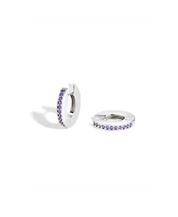 Adara Cubic Zirconia Hoop Earrings