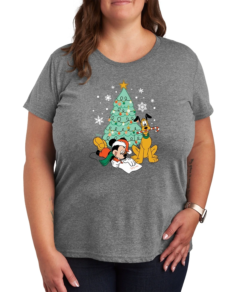 Hybrid Apparel Plus Disney Tree Graphic T-shirt
