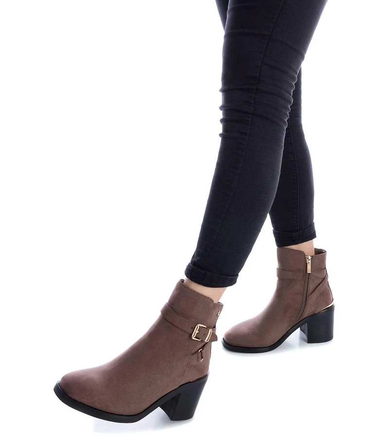 Women's Suede Dress Booties By Xti