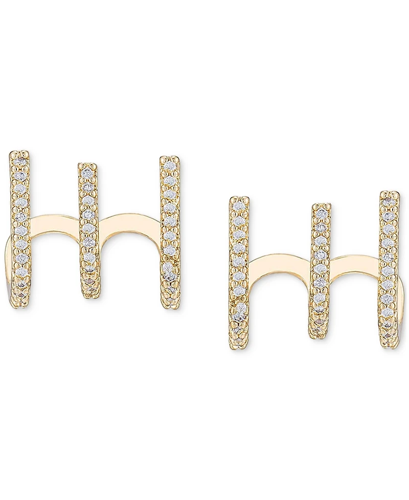 Ettika Ear Wrap Stud with Cubic Zirconia