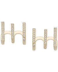 Ettika Ear Wrap Stud with Cubic Zirconia