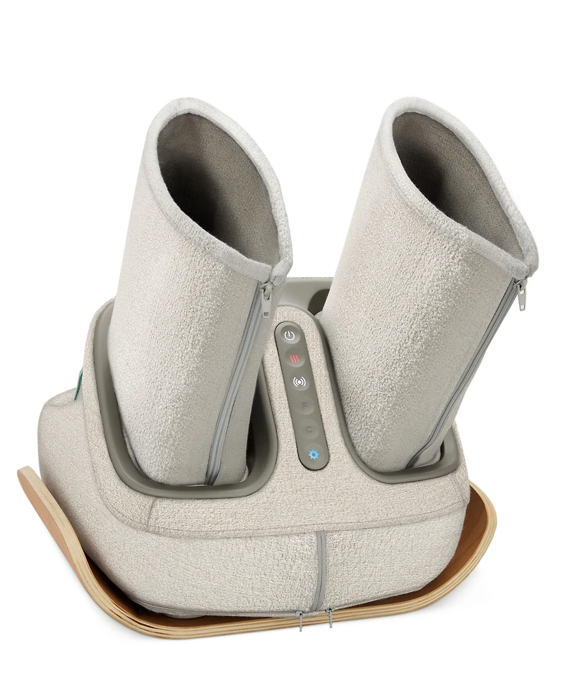 Compression Boot Foot and Calf Massager with Heat