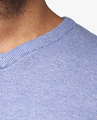 X-Ray Men's Basic V-Neck Pullover Midweight Sweater