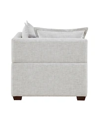 Ink+Ivy 34" Molly Wide Fabric Modular Corner Chair