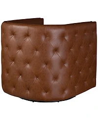 Madison Park Capstone Swivel Tufted Chair