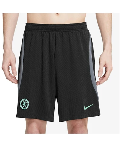 Men's Nike Black Chelsea 2023/24 Strike Performance Shorts