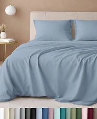 5-Star Luxury Sheet Set, 600 Thread Count Cotton Sateen, Soft & Crisp Bed Sheets - Twin Xl