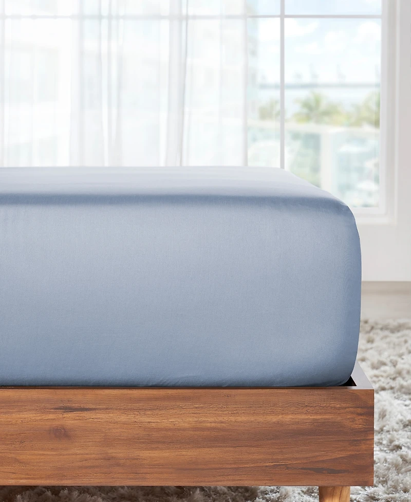 Deep Pocket King Fitted Sheet Only - Soft 100% Cotton Sateen