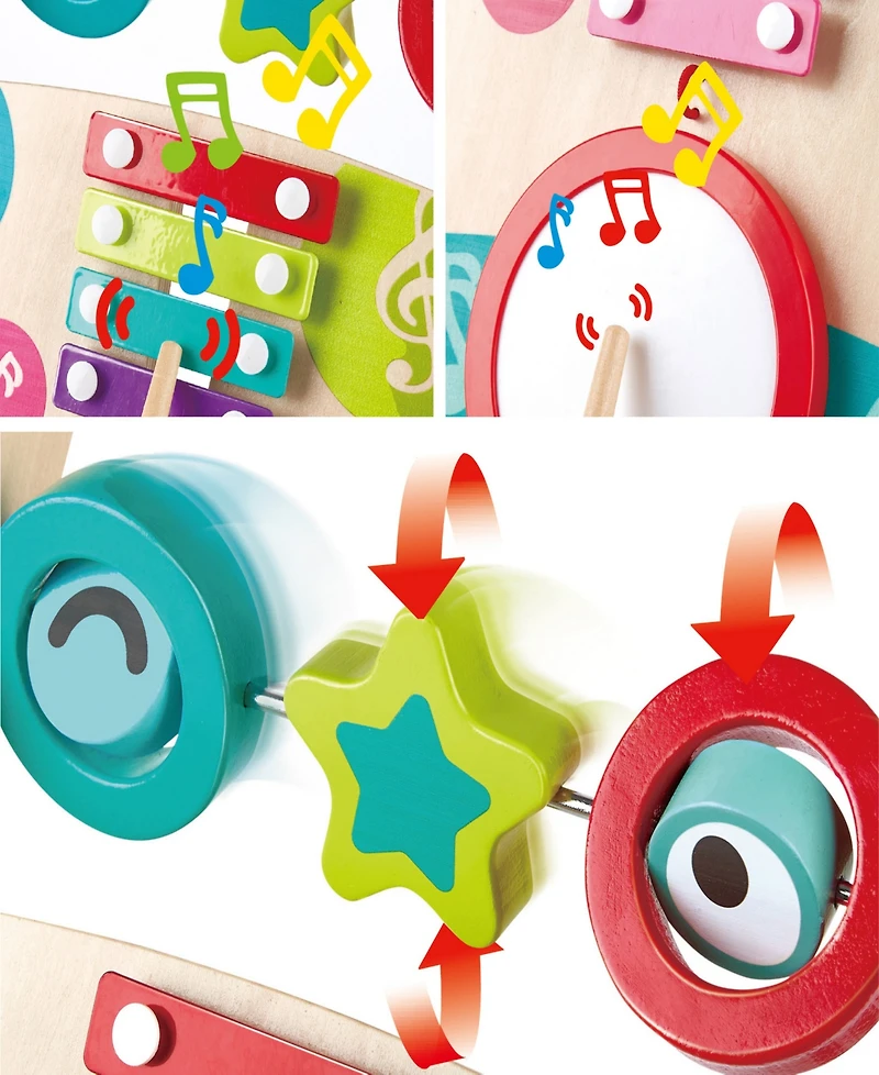 Hape My First Musical Walker Toddler Toy