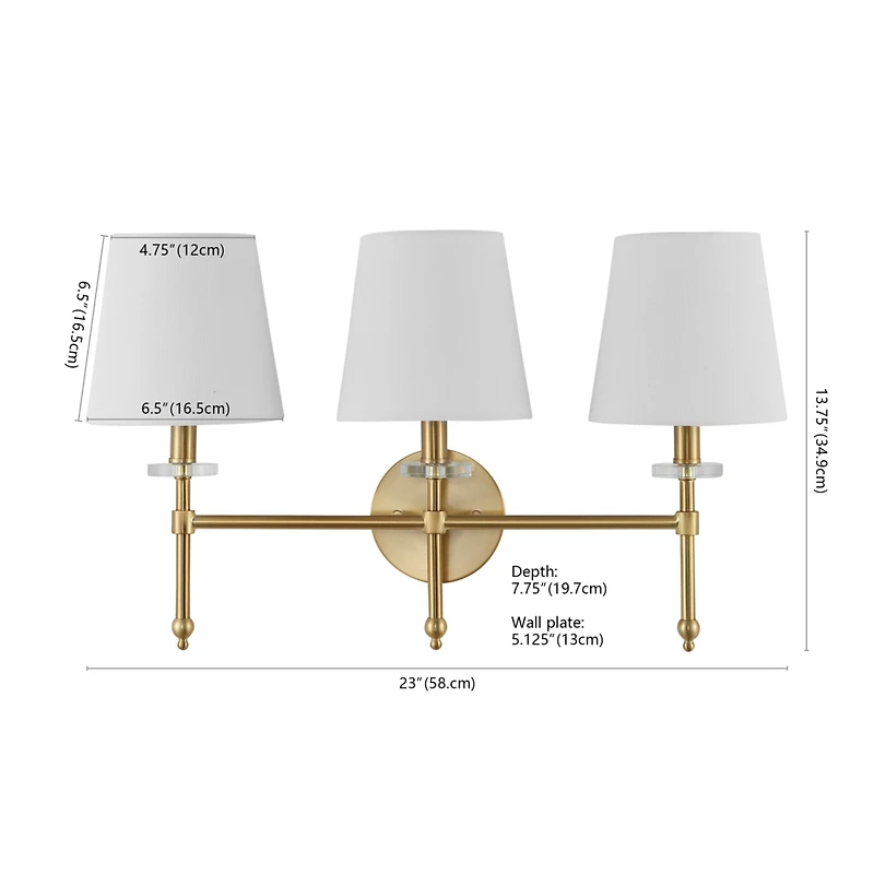 Jonathan Y Olivia Modern Midcentury Led Vanity