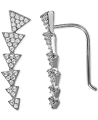 Adornia Arrow Ear Climber Earrings