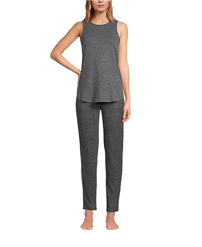Lands' End Women's Cozy 3 Piece Pajama Set