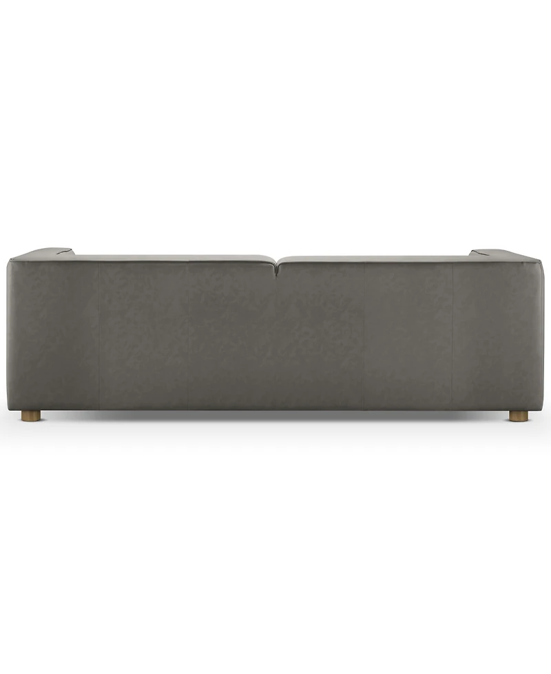 Matteo 94.5" Nubuck Leather Sofa