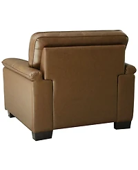 Harrison 43" Leather Traditional Chair