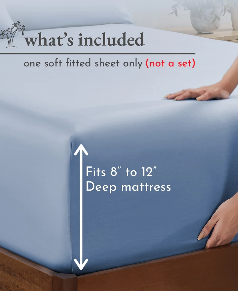 Deep Pocket Twin Fitted Sheet Only