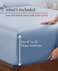 Deep Pocket Twin Fitted Sheet Only