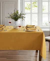 Alison Eyelet Punched Border Fabric Tablecloth, 52" x 70"