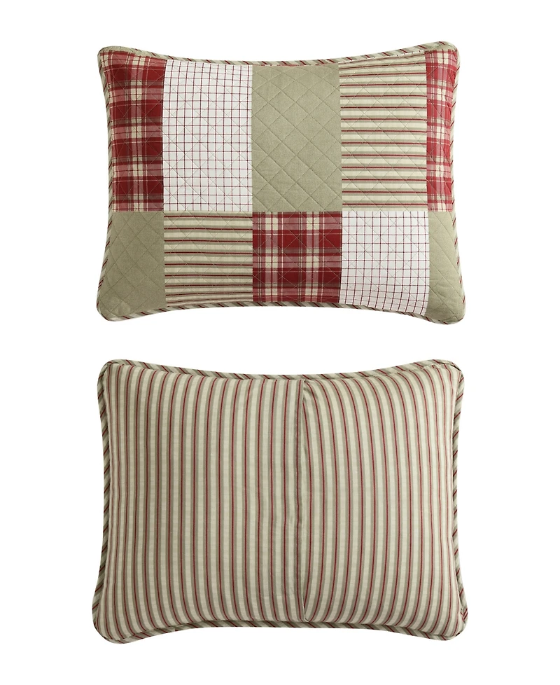 Eddie Bauer Camano Island Plaid 3-Pc. Quilt Set, Full/Queen