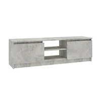 Tv Stand Concrete Gray 47.2"x11.8"x14" Engineered Wood