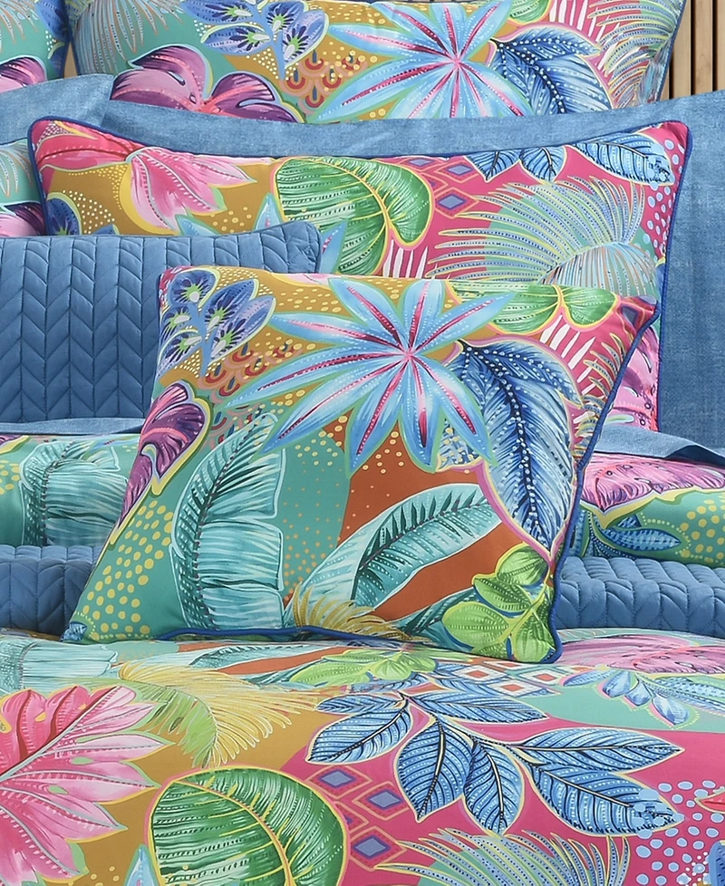 J by J Queen Hanalei Decorative Pillow, 18" x 18"