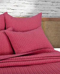 J by Queen Cayman Quilted Sham, Standard