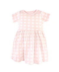 Luvable Friends Toddler Girls Stylish All-Season Dress 2Pk