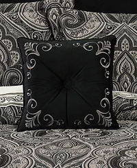 Five Queens Court Davinci Square Decorative Pillow, 18" x 18"