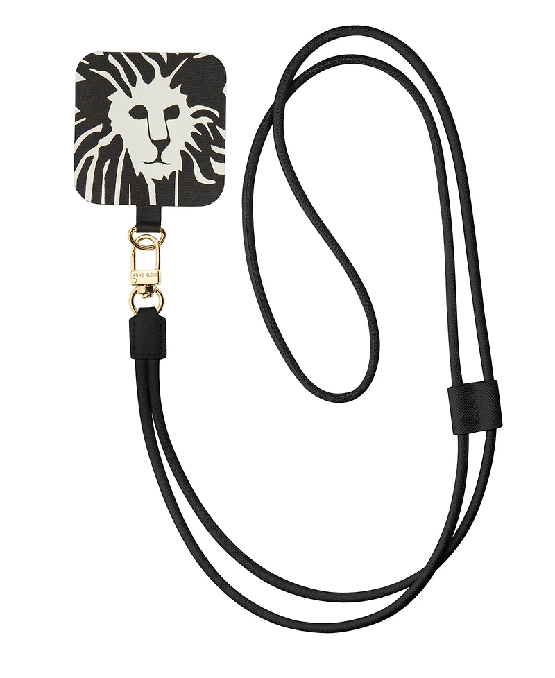 Anne Klein Women's Polyurethane Leather Crossbody iPhone Cord