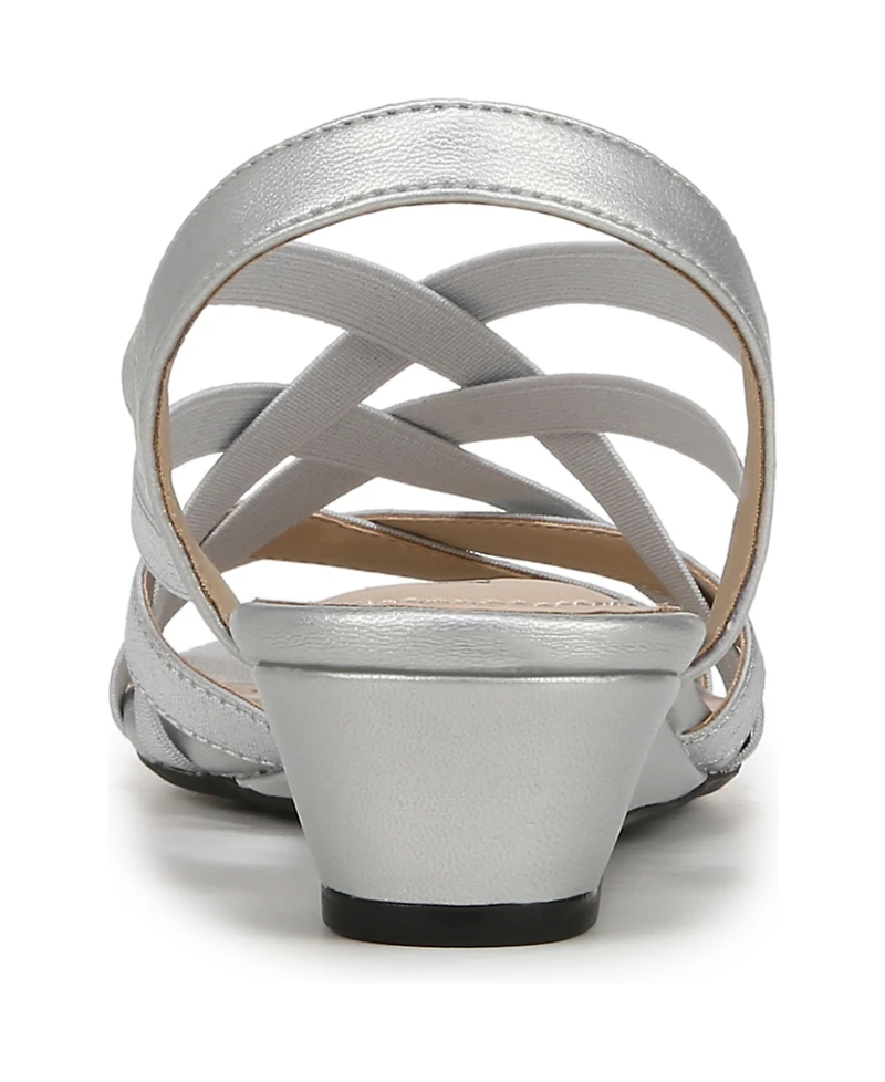 LifeStride Yung Strappy Wedge Sandals