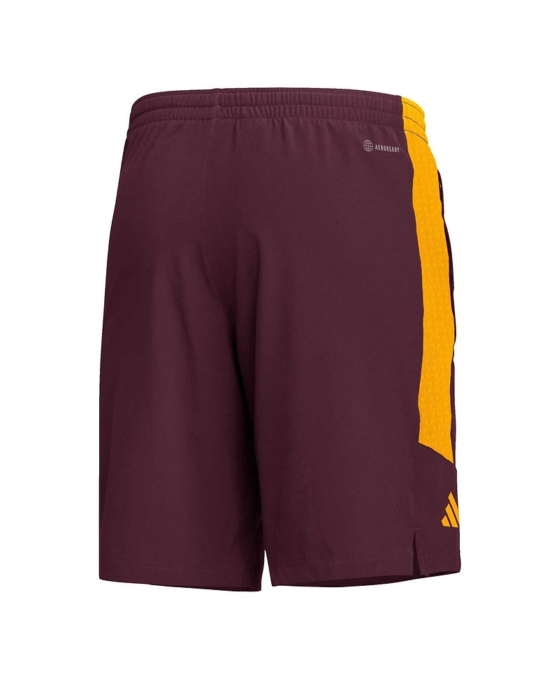 Men's adidas Maroon Arizona State Sun Devils Aeroready Shorts