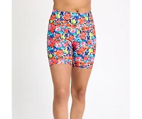 Calypsa Women's Mid-Thigh Swim Shorts