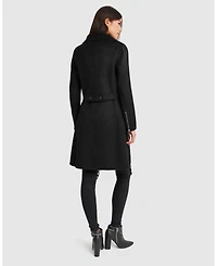 Women Belle & Bloom New Fit Last Chance Wool Blend Moto Coat