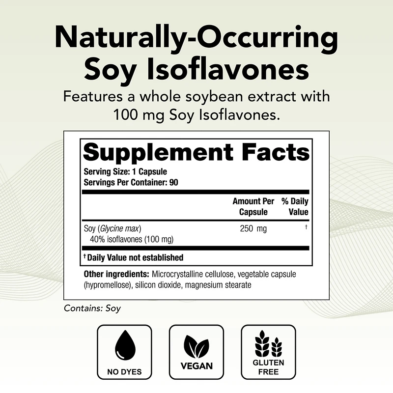 Theralogix IsoRel Whole Soybean Extract Capsules