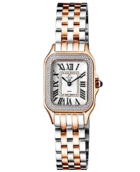 GV2 by Gevril Women's Milan Two-Tone Stainless Steel Watch 27.5mm