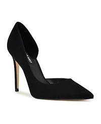 Nine West Women's Folowe Suede d'Orsay Stiletto Pumps
