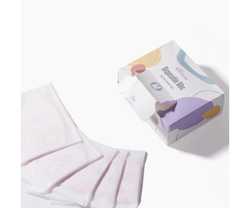 Sunveno Disposable Baby Bibs - Set of 20 pieces