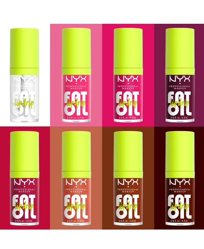 Nyx Professional Makeup Fat Oil Lip Drip, 0.16 oz.