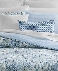 Charter Club Coastal Medallion 3-Pc. Comforter Set, Full/Queen, Exclusively at Macy's