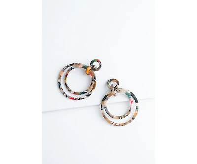 Starfish Project Margot Multicolored Resin Dangle Earrings