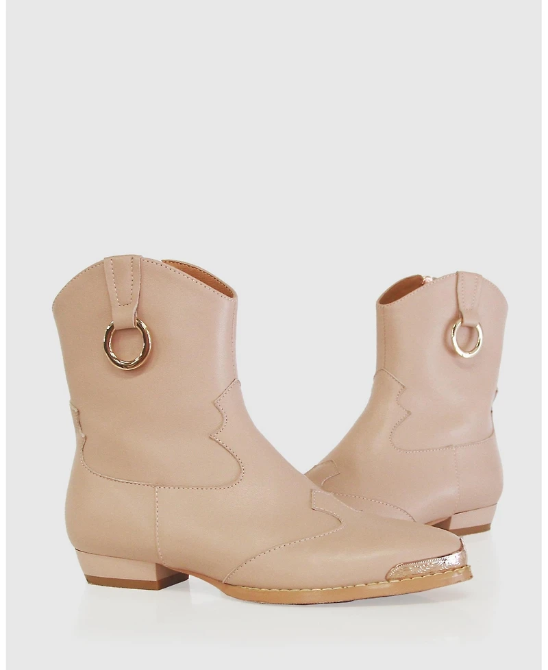 Belle & Bloom Child Girls Dallas Mini Western Boot