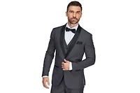 Gino Vitale Men's 3-Piece Slim Fit Shawl Lapel Tuxedo