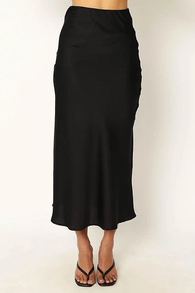 Petal and Pup Women's Nellie Satin Midi Skirt