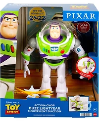 Disney Pixar Toy Story Talking Buzz Light-year Figure With Karate Chop Motion and Sounds