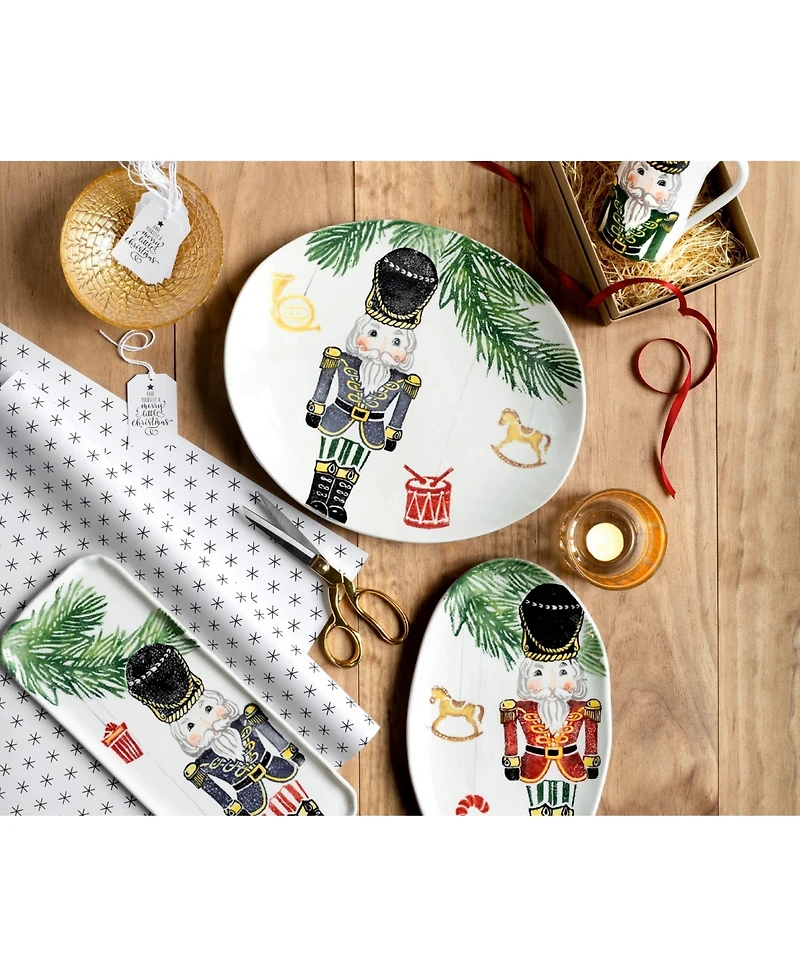 Nutcrackers Narrow Rectangular Platter