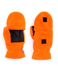 Muk Luks Men's Waterproof Fleece Flip Mittens